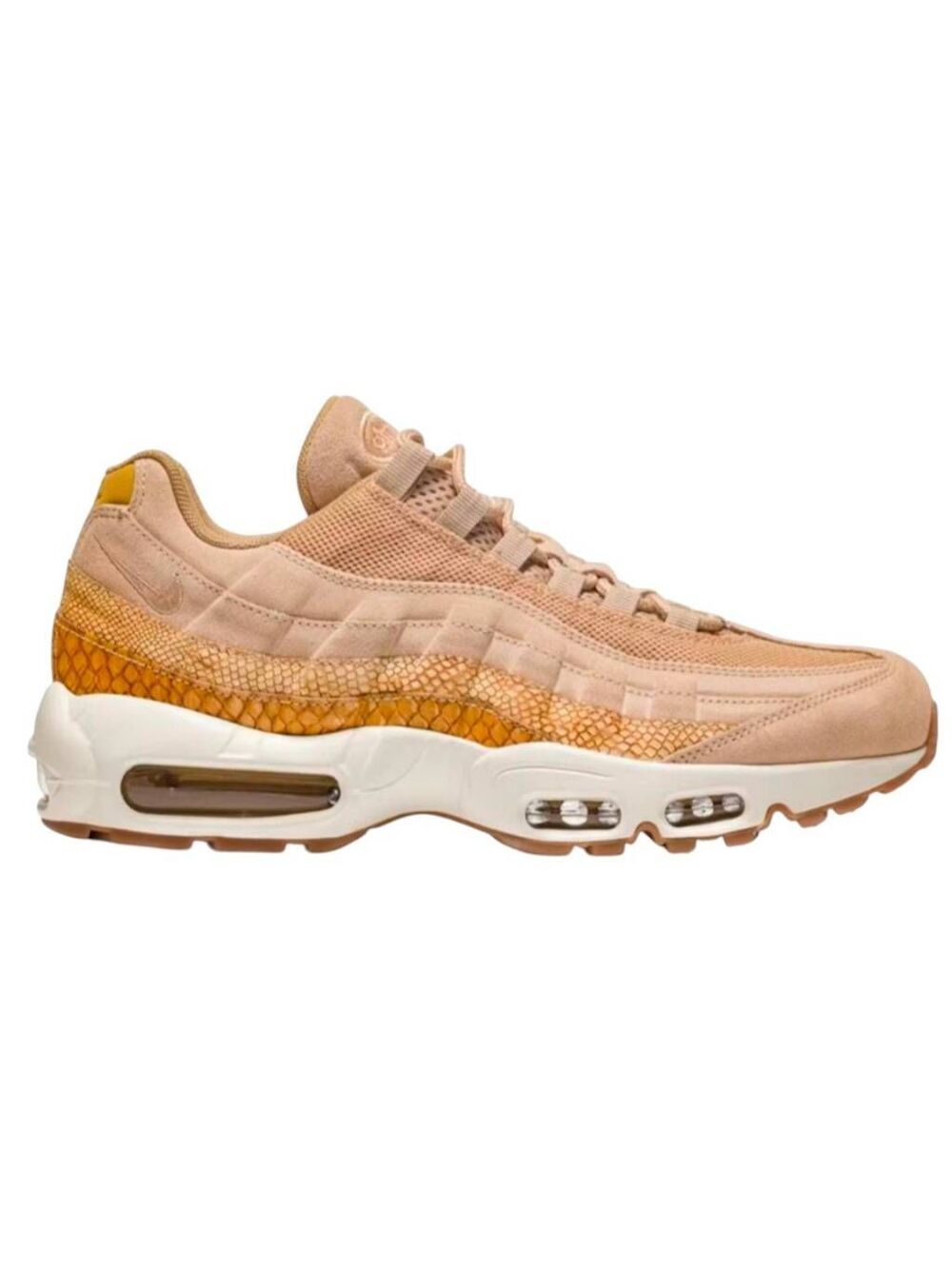 NIKE Air Max 95 "Vachetta Tan Snake" Sneakers Size 13